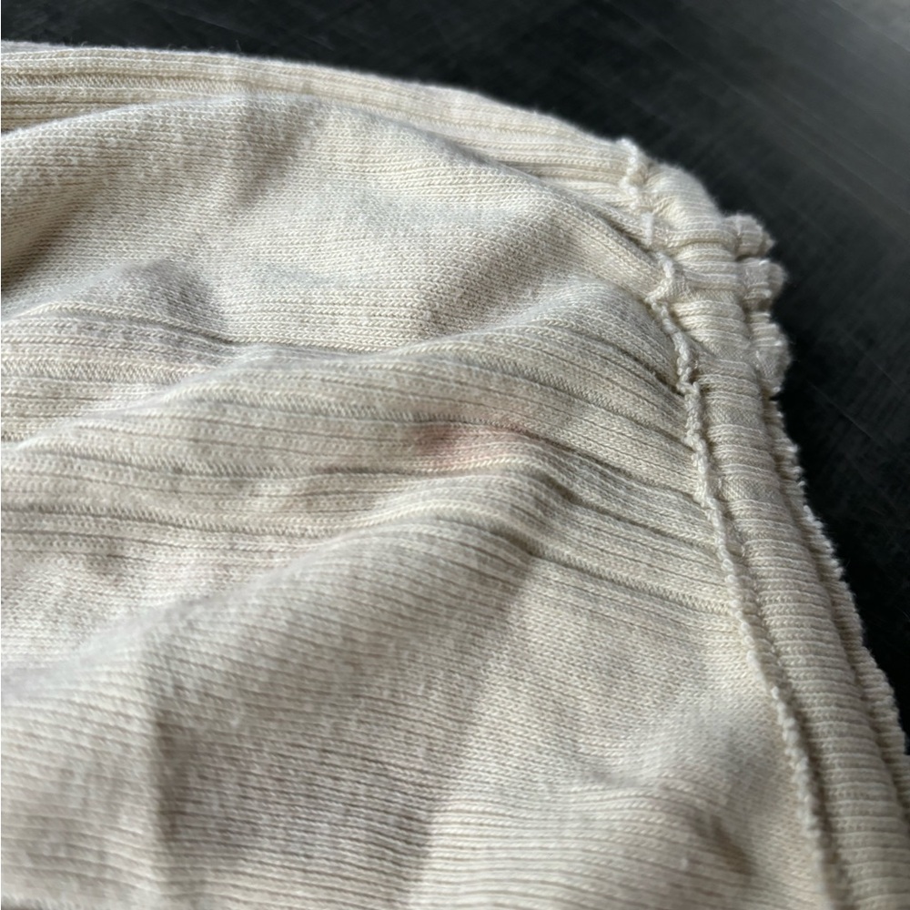 We The Free Cream Off-Shoulder Top, M - Picture 5 of 5